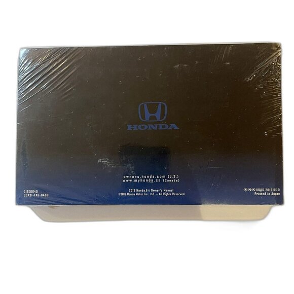 2013 Honda Fit Owner’s Manual OEM Sealed Printed in Japan Genuine Honda - Picture 2 of 6
